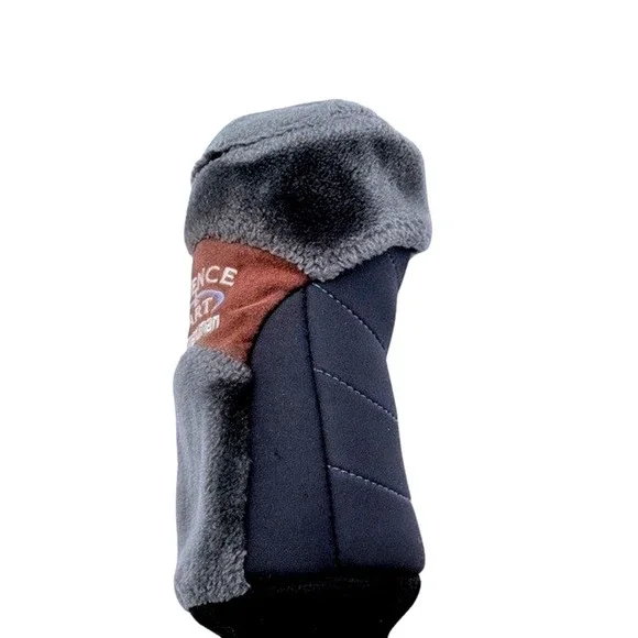 Maruman Science & Art #3 Golf Headcover Plush Fur Knit Sock Driver Cover - Picture 3 of 5